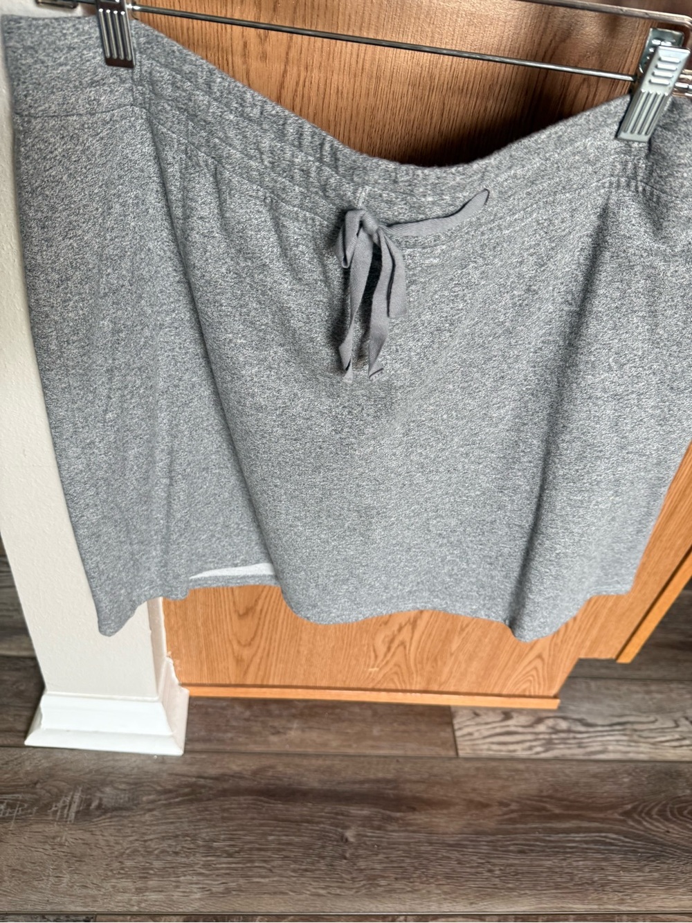 J Jill Gray Knit Drawstring Skirt - Casual Everyday Bottom